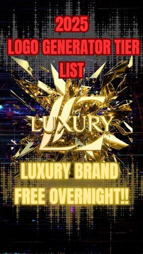 2025 AI Logo Generators Tier List – Luxury Brand Free Overnight