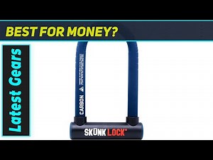 SKUNKLOCK Carbon U-Lock: The Ultimate Anti-Grinder Bike Security!