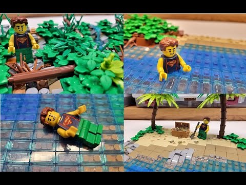 LEGO Water Tips Tricks and Techniques. Build Better Beaches!
