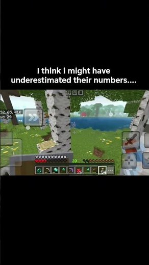 Minecraft the bee's #minecraft #bees #attack