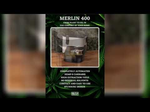 Merlin400 small-scale alcohol extractor