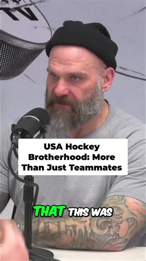 USA Hockey: More than a game, it's a family. Surprised to miss the big one, but the pride never fades.