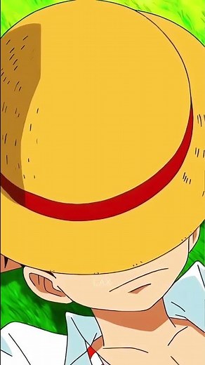 Luffy has the cutest smile