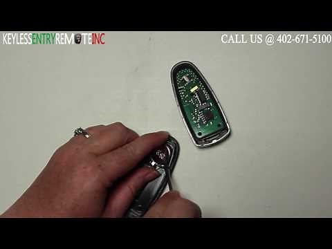 How To Replace A 2013 - 2020 Ford Escape Key Fob Battery FCC ID M3N5WY8609