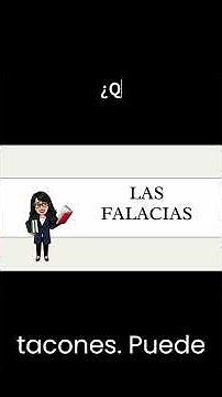 ¿Qué son las falacias?