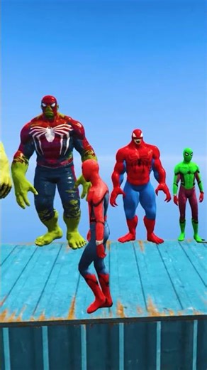 GTA 5 Epic Water Ragdolls Spiderman Jump/Fails Ep 306 #shorts