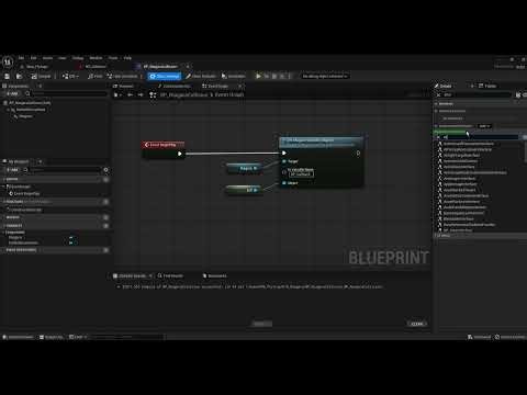 Niagara Collision 010 BPの設定 Add Interface Class Settings Niagara Particle Callback Handler