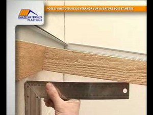 Montage d'une toiture de véranda en kit DHAZE sur ossature portante