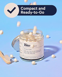 Toothpaste that doesn't burst in your suitcase, saves space, and is TSA-Approved? Worth the hype. | Bite | Facebook