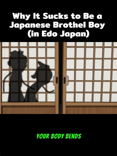 Part3: Why It Sucks to Be a Japanese Brothel Boy (in Edo Japan) #darkhistory #medievaltimes #medievalhistory #japan #edo