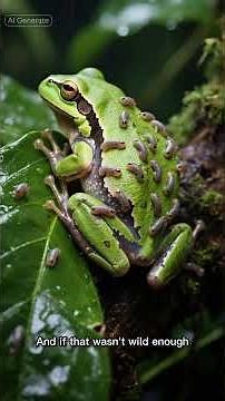 Tree Frogs 🐸 Amazing Animal Facts! #TreeFrogs #AnimalAI #WildlifeFacts #wildlife #didyouknow