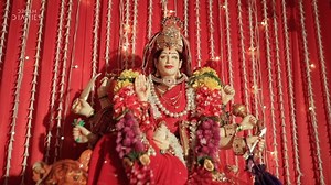 Arti S Chauhan on Instagram: "Har shubh kaam mata Rani ke ashirwad se shuru hi isse bada aur kya ho sakta hai . Our Marraige also started with our first function Mata ki chowki . Sharing with u in Navratri. Pray tht her blessings always on everyone .❤️ JAI MATA DI❤️"