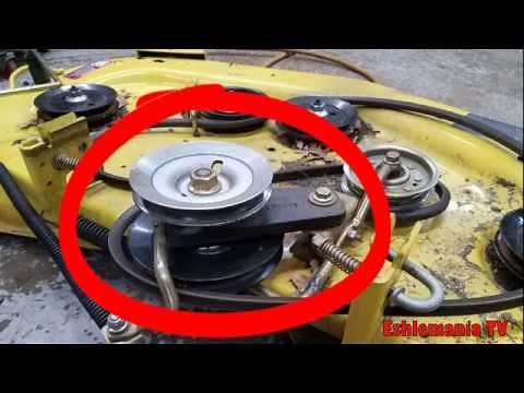 John Deere 48C/54C Double Pulley Repair (X300 & X500 series tractors)