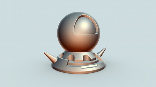Shader Ball - Download Free 3D model by Athirn