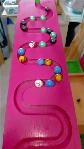 Crazy Marble Races! 🔥🤩 #Marbles #MarbleRun #ViralVideo