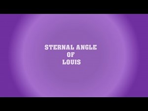 Sternal angle of louis