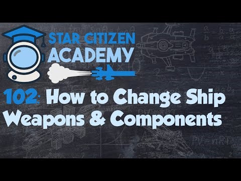 Star Citizen Academy Class 102: How to Change Ship Weapons & Components