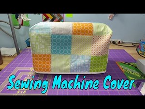 Quilted Sewing Machine Cover