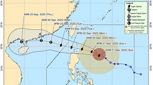 6 areas under Signal No. 2; Nando now super typhoon
