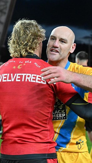 Leeds Rhinos | Two codes. United for #MND ♥️💙💛 #745Game #CrossCode #RugbyLeague #RugbyUnion | Instagram