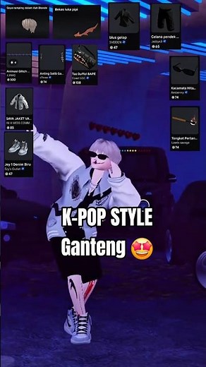 TUTORIAL CODE OUTFIT ROBLOX GANTENG KAYAK K-POP IDOL 🤩🔥 #robloxoutfit #roblox #robloxganteng