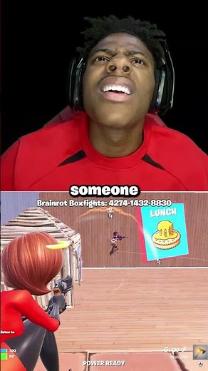 iShowSpeed Reacts to "KSI" in Fortnite 🤣