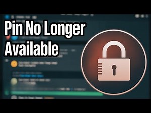 Your PIN Is No Longer Available Due to a Change in the Security Setting [SOLUTION]