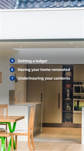 If you make a change to your home, always update your insurer to make sure you stay properly covered 🏡✅ | Admiral