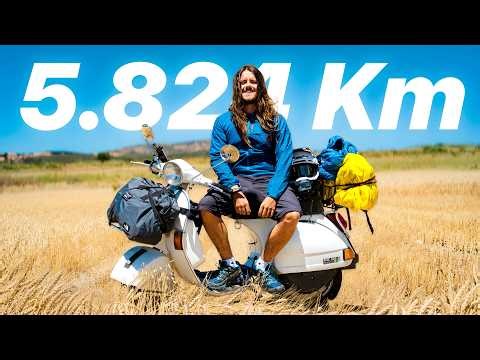 da Fara d'Adda a "Capo Ovest" 🛵 5.824km in Vespa attraverso l'Europa