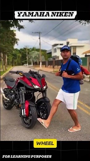 Yamaha Built a Motorcycle With 2 Front Wheels 😳🏍️ | The Yamaha Niken Explained. #viral#usa#shorts