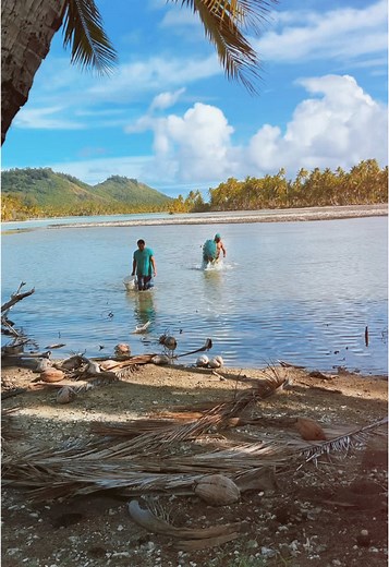 La pêche traditionnelle sur l'île de Maiao