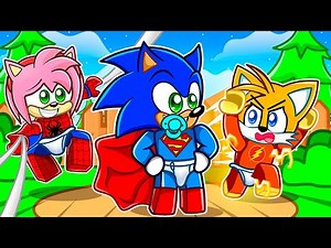 Having a SUPERHERO BABY Family in Roblox!