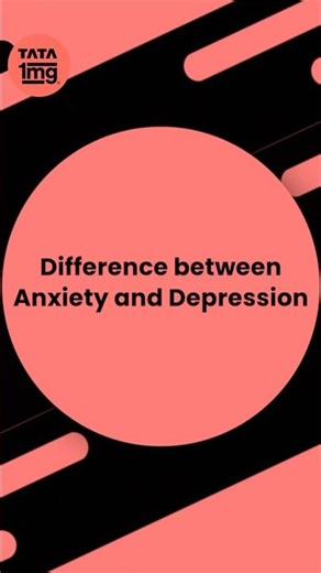 What is Difference Between Anxiety & Depression #depression #anxiety #anxietycure #depressionrelief