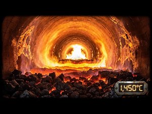 How Limestone Turns Into Cement Inside a 1,450°C Kiln