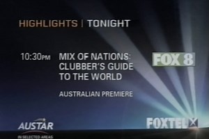 30 July 2003 promo for programming on Foxtel cable channels