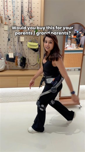 Future of human mobility?🤔Share ur thoughts #exoskeletons #china #shenzen #futuristic #innovation
