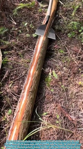 Incredible DIY Tool for Stripping Tree Bark in Seconds #Wood #Machine #Tools #Diy