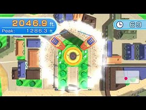 [WR] Wii Fit U Trampoline Target 3722.5ft