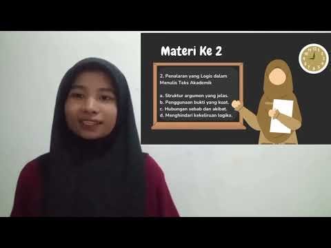 Menggunakan Bahasa Indonesia dengan Teks Akademik akademik