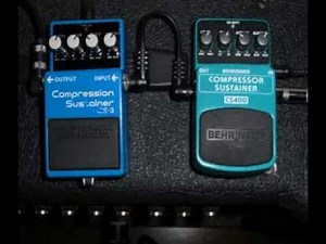 BOSS CS-3 & BEHRINGER CS400 test