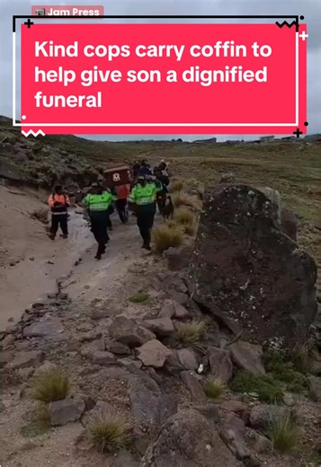 Kind Cops Carry Coffin for Dignified Funeral