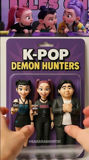 Unboxing K-pop Demon Hunters...