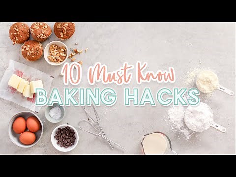 10 Life-Changing Baking Hacks That You NEED To Know!