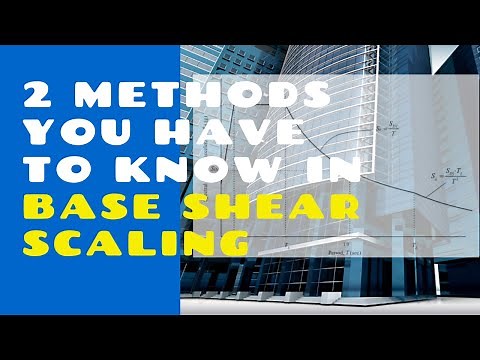 Base Shear Scaling in ETABS | 2 Methods of Scaling You Have to Know