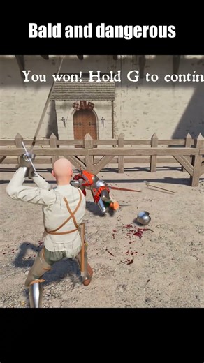 Longsword Supremacy #shortsfeed #gaming #halfsword