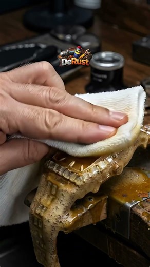 Rusty Diamond Watch Restoration – Luxury Timepiece Deep Cleaning & Rust Removal ⌚✨ #rustremoval