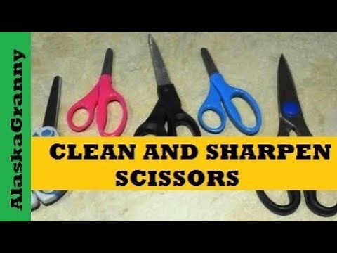 How To Clean And Sharpen Scissors