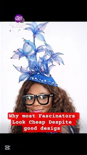 Why Your Fascinator Looks Cheap / Stop Using This Materials #fashion #viral #shorts #shortsfeed