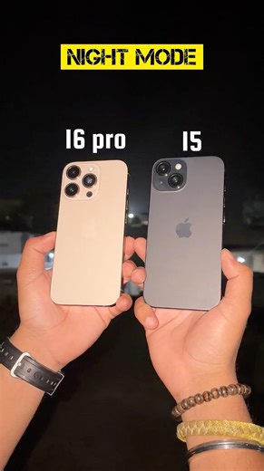 iPhone 15 vs iPhone 16 pro camera test 🔥