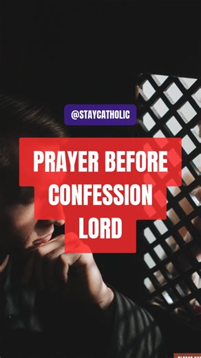 542K views · 20K reactions | Prayer Before Confession | Catholic and Proud | Facebook